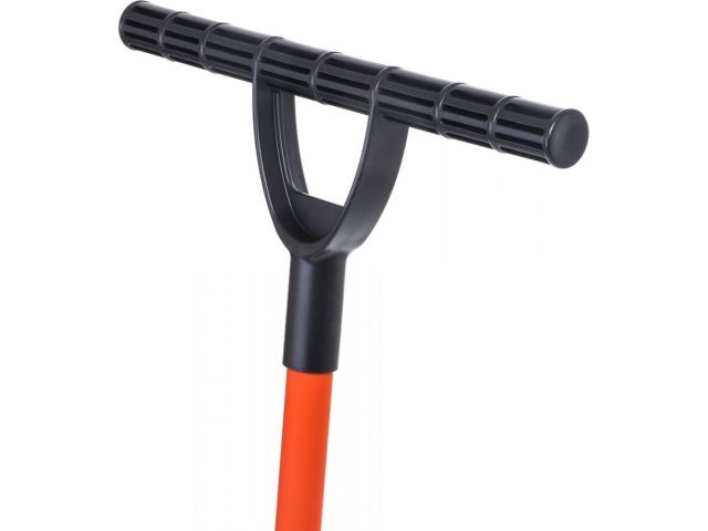 Лопата-скрепер снеговая пластм. 680х380мм со стальн.черенком STARTUL PROFI (ST9057-3)