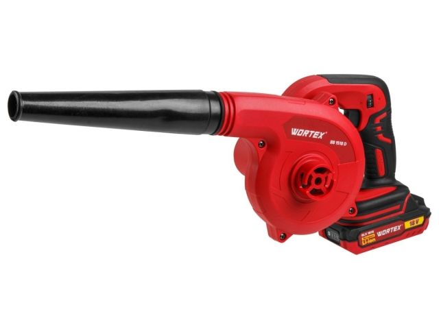 Аккум. воздуходувка WORTEX BB 1518 D в кор. ALL1 XLT SET 18 В, 156 м куб./ч