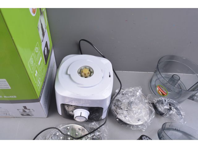 Кухонный комбайн  AFP-949 NORMANN уцененный (0566364420) (1000 Вт; регул.скор.; 9 функций; чаша чоп. 2 л; терка для драников)