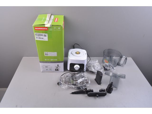 Кухонный комбайн  AFP-949 NORMANN уцененный (0566364420) (1000 Вт; регул.скор.; 9 функций; чаша чоп. 2 л; терка для драников)