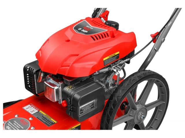 Газонокосилка бензиновая ECO LG-820 (травокосилка) (5.0 л.с., шир. 56 см,, ручной привод, колеса 14", без травосборника)
