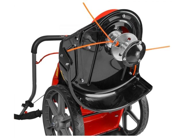 Газонокосилка бензиновая ECO LG-820 (травокосилка) (5.0 л.с., шир. 56 см,, ручной привод, колеса 14", без травосборника)