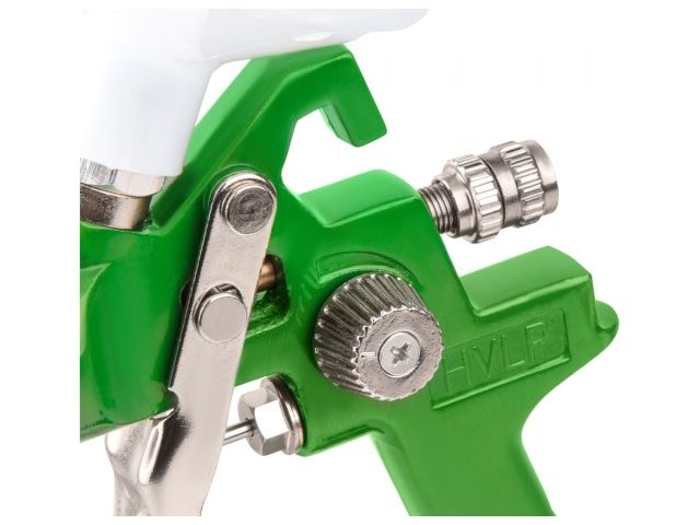 Краскораспылитель ECO SG-9500 с манометром (сопло ф 1.4, 1.7 мм) (HVLP, сопло ф 1.4, 1.7 мм, верх. бак 600 мл, блистер)