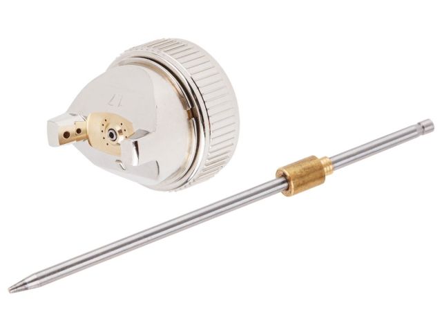 Краскораспылитель ECO SG-9500 с манометром (сопло ф 1.4, 1.7 мм) (HVLP, сопло ф 1.4, 1.7 мм, верх. бак 600 мл, блистер)