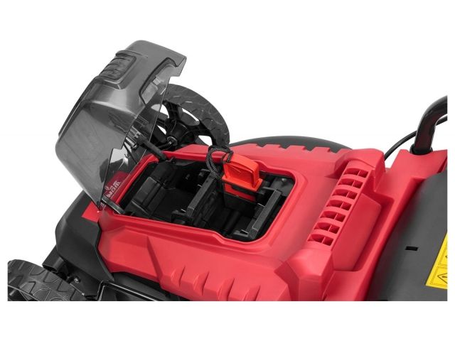 Газонокосилка аккумуляторная WORTEX CLM 3336 в кор. ALL1 XLT SOLO БЕСЩЁТ.ДВИГ., 18В+18В, шир.330 мм (БЕЗ АКБ И ЗУ, выс. 30-75 мм, травосборн