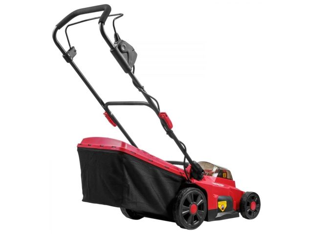 Газонокосилка аккумуляторная WORTEX CLM 3836 ALL1 XLT SET БЕСЩЁТ.ДВИГ., 18В+18В, 2акб, 4Ач, шир.3 (выс. 25-75 мм, травосборник 35 л)