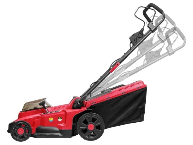 Газонокосилка аккумуляторная WORTEX CLM 3836 ALL1 XLT SET БЕСЩЁТ.ДВИГ., 18В+18В, 2акб, 4Ач, шир.3 (выс. 25-75 мм, травосборник 35 л)