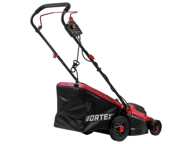 Газонокосилка электрическая WORTEX LM 3816 1600 Вт, шир.38 см (выс. 30-75 мм, травосборник 42 л)