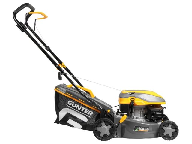 Газонокосилка бензиновая GUNTER LMB-420 (4.0 л.с., шир. 42 см, ручной привод, стальн. корпус, травосборник 40 л)