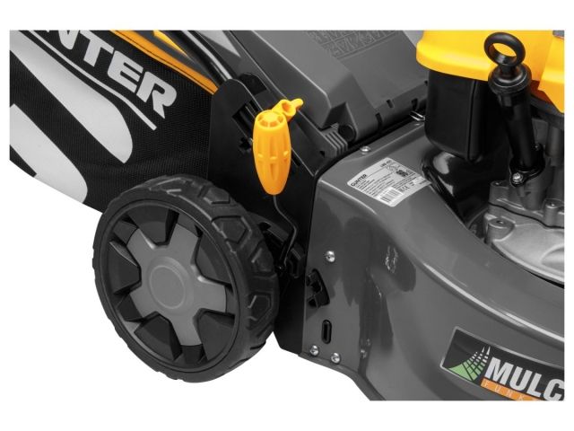 Газонокосилка бензиновая GUNTER LMB-420 (4.0 л.с., шир. 42 см, ручной привод, стальн. корпус, травосборник 40 л)