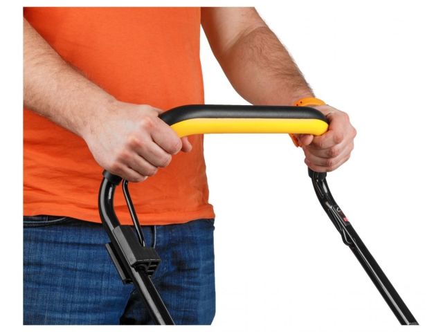 Газонокосилка бензиновая GUNTER LMB-420 (4.0 л.с., шир. 42 см, ручной привод, стальн. корпус, травосборник 40 л)