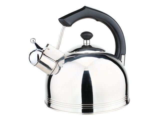 Чайник со свистком, нержавеющая сталь, 4.0 л, Classic Breakfast, PERFECTO LINEA (Диаметр 22 см., высота 24,5 см., общий объем изделия 4,0 л.