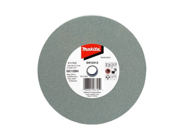 Заточной круг 150x16x12.7 GC120H (Makita)