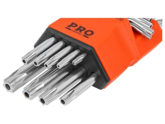 Набор ключей Torx T10-T50 9шт коротк. PRO STARTUL (PRO-87209)