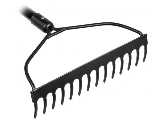 Грабли мет. с прямыми зубьями 14 зуб. с фибергл. черенком 1500мм STARTUL METSA (ST6080-06)