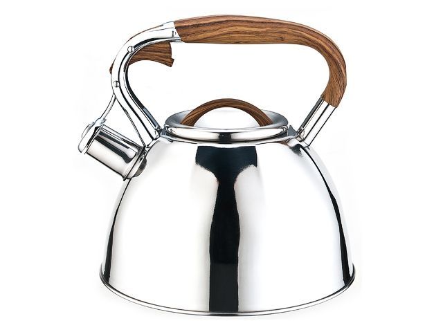 Чайник со свистком, нержавеющая сталь, 3.0 л, Ceylon, PERFECTO LINEA (Диаметр 22 см., высота 23 см., общий объем изделия 3,0 л.)