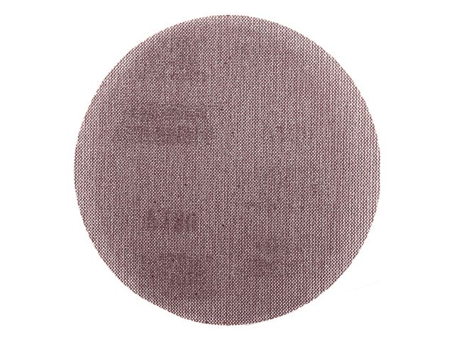 Шлифлист 125мм круг P100 сетка, самосцепл. Maroon Hanko