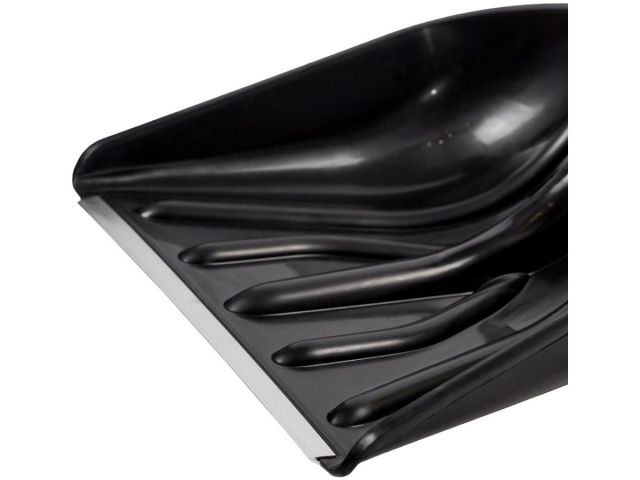 Лопата снеговая пластм. 410х460мм с дер.черенком STARTUL MASTER (ST9056-3) (черенок 1й сорт)