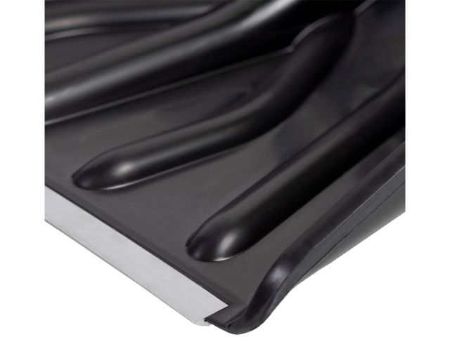 Лопата снеговая пластм. 410х460мм с дер.черенком STARTUL MASTER (ST9056-3) (черенок 1й сорт)