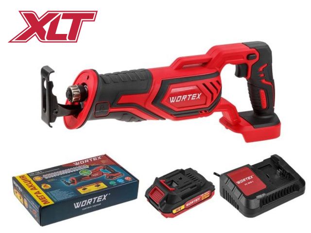 Аккум. сабельная пила WORTEX CSR 1118 E в кор. ALL1 XLT SET 18В, 1 акк., 2 Ач, дер. 115 мм (18 В, С АКБ (2.0 А/ч) И З/У, дерево до 115 мм, м