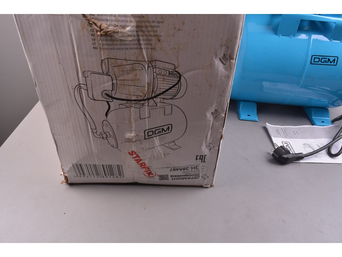 б/у Станция водоснабжения автоматическая DGM BP-1500 уцененный (3243908500)