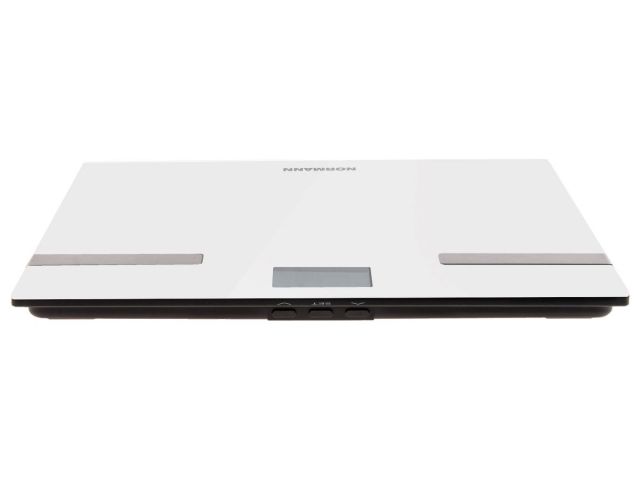 Весы напольные ASB-474 NORMANN (180 кг; стекло 6 мм; дисплей 50х35 мм; изм-ние уровня воды,жира, мышечной массы)