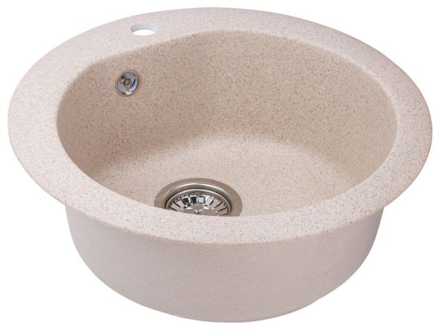 Мойка кухонная из искусственного камня GOLD гранит 505х505 мм, AV Engineering