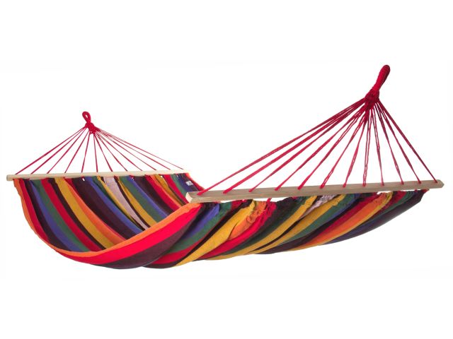 Гамак подвесной с брусками, 220х160 см, оранжевый, Garden (Гарден), ARIZONE