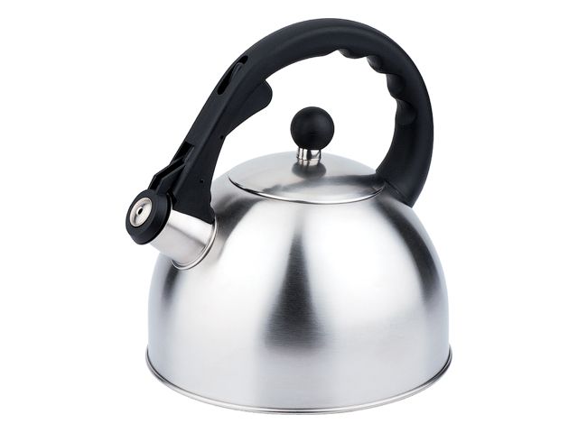 Чайник со свистком, нержавеющая сталь, 2.5 л, Melissa, PERFECTO LINEA (Диаметр 19 см., высота 22,5 см., общий объем изделия 2,5 л.)