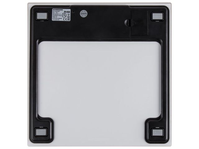 Весы напольные ASB-472 NORMANN (180 кг; стекло 6 мм; дисплей 50х35 мм)