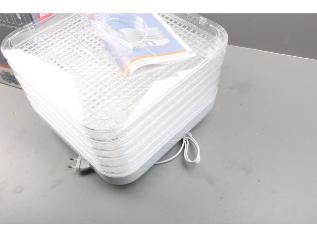 Сушилка для овощей и фруктов AFD-903 NORMANN уцененный (0000010044) (350 Вт; 5 больших лотков; регулировка температуры)