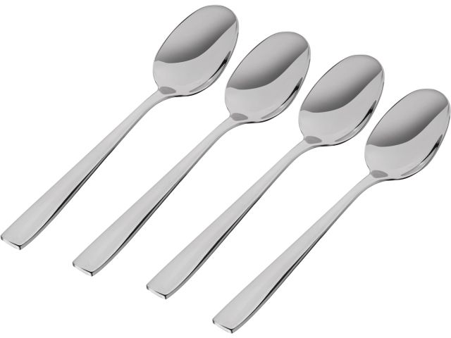 Набор ложек столовых, 4 шт., глянцевый, серия Majestic, PERFECTO LINEA