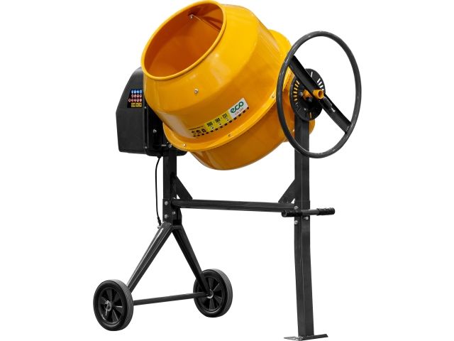 Бетоносмеситель ECO CM-180 (объём 180/131 л, 900 Вт, 230 В, вес 48,4  кг)