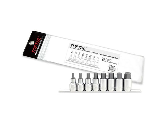 Набор бит 1/2" 8шт. TOPTUL