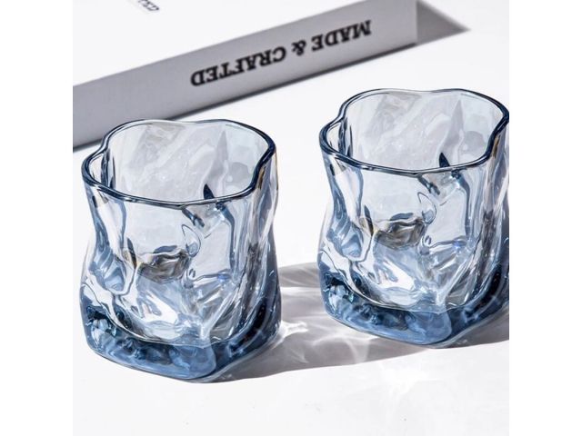 Набор стаканов, 2 шт., 230 мл, серия Ice Rock Blue, PERFECTO LINEA