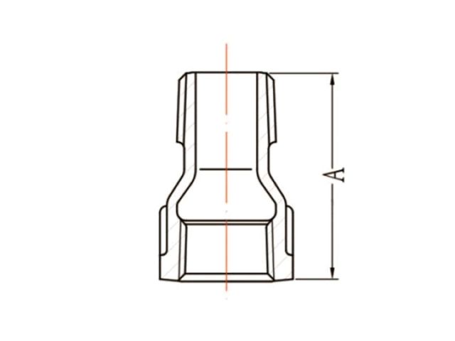 Переход 1" х 1/2" вн.-нар. чугун оцинк., AV Engineering