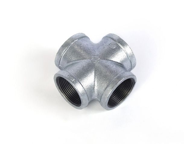 Крестовина 1 1/4″ чугун оцинк., AV Engineering