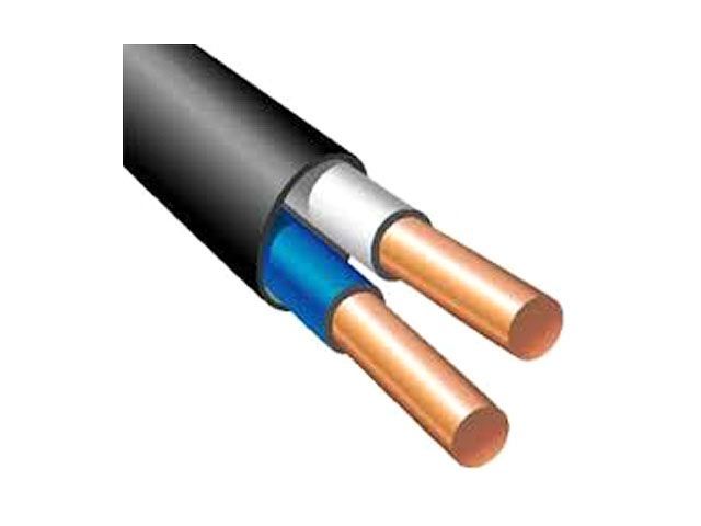 Кабель ВВГ-П 2х2,5 (бухта 100м) Ч Щучинский завод Автопровод (черный;)