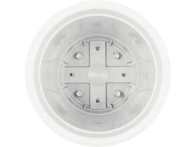 Горшок для цветов с подставкой, 2,1 л., Борнео, мраморный, InGreen