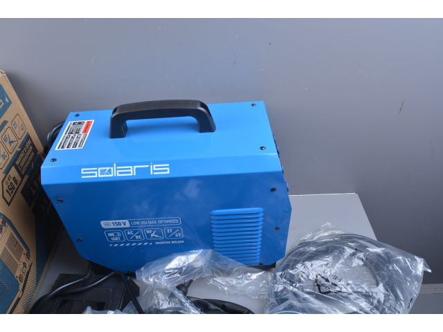 Инверторный аппарат аргонодуговой сварки SOLARIS TIG-220 AC/DC уцененный (0057103596) (AC/DC TIG; HF; MMA; 200 A; 150 В-240 В)