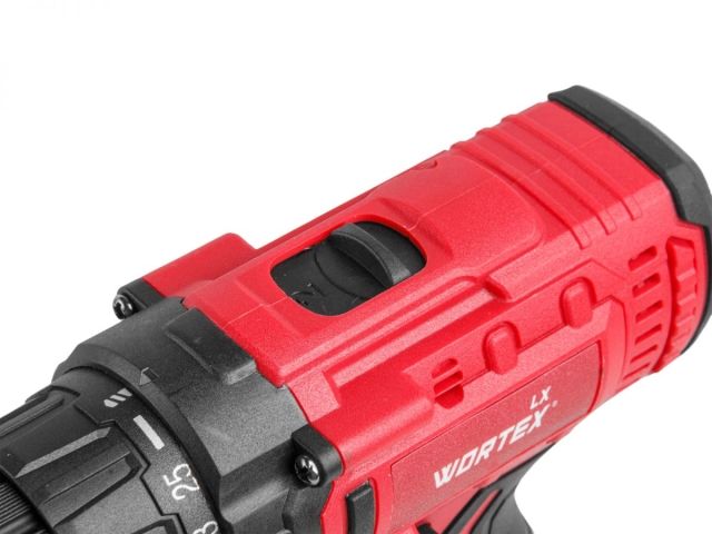 Аккум. дрель-шуруповерт WORTEX LX BD 1213-1 Li в кор. 12 В, 25 Н*м, 1х1.5 А*ч, БЗП 10 мм (шурупы до 5 мм)
