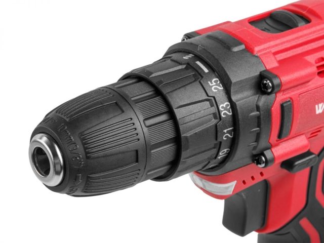 Аккум. дрель-шуруповерт WORTEX LX BD 1213-1 Li в кор. 12 В, 25 Н*м, 1х1.5 А*ч, БЗП 10 мм (шурупы до 5 мм)