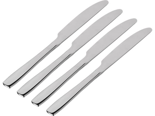 Набор ножей столовых, 4 шт., глянцевый, серия Majestic, PERFECTO LINEA