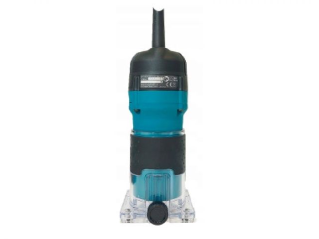 Фрезер кромочный MAKITA 3711 в кор. (530 Вт, цанга 6 мм, 32000 об/мин)