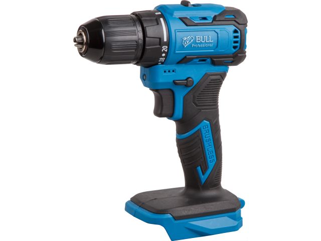 Аккум. дрель-шуруповерт BULL SR 1804 в кор. XLTpro SOLO БЕСЩЕТ., Импульс., 18 В, 45 Н*м (ОТГРУЗКА ТОЛЬКО ПО ЭТН/ЭТТН | шурупы до 10 мм)