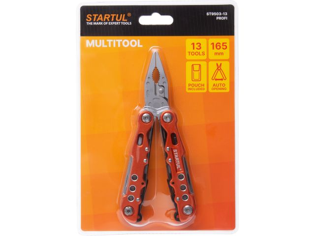 Мультиинструмент 13 функций, авторазжим STARTUL PROFI (ST9503-13)