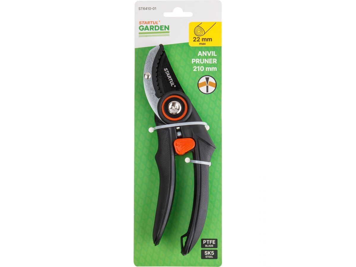 Секатор контактный 21см STARTUL GARDEN (ST6410-01)