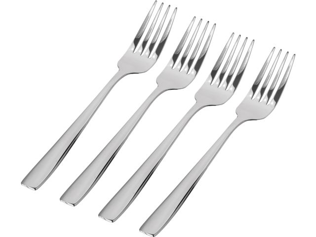 Набор вилок столовых, 4 шт., глянцевый, серия Majestic, PERFECTO LINEA