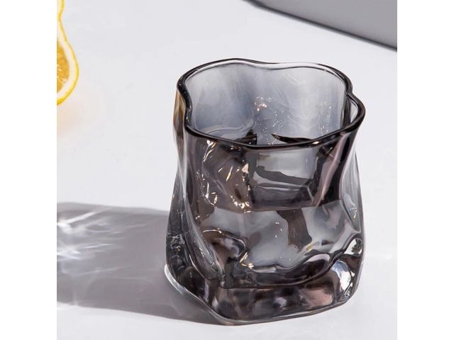 Набор стаканов, 2 шт., 230 мл, серия Ice Rock Smoke Grey, PERFECTO LINEA