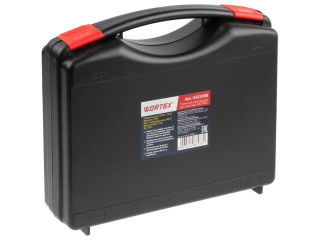 Пистолет для пайки пластика WORTEX WG 7002 в чем. 70 Вт, 402 С, 260 г, (70 Вт, 402 С, 260 г, ремонт всех видов пластика)